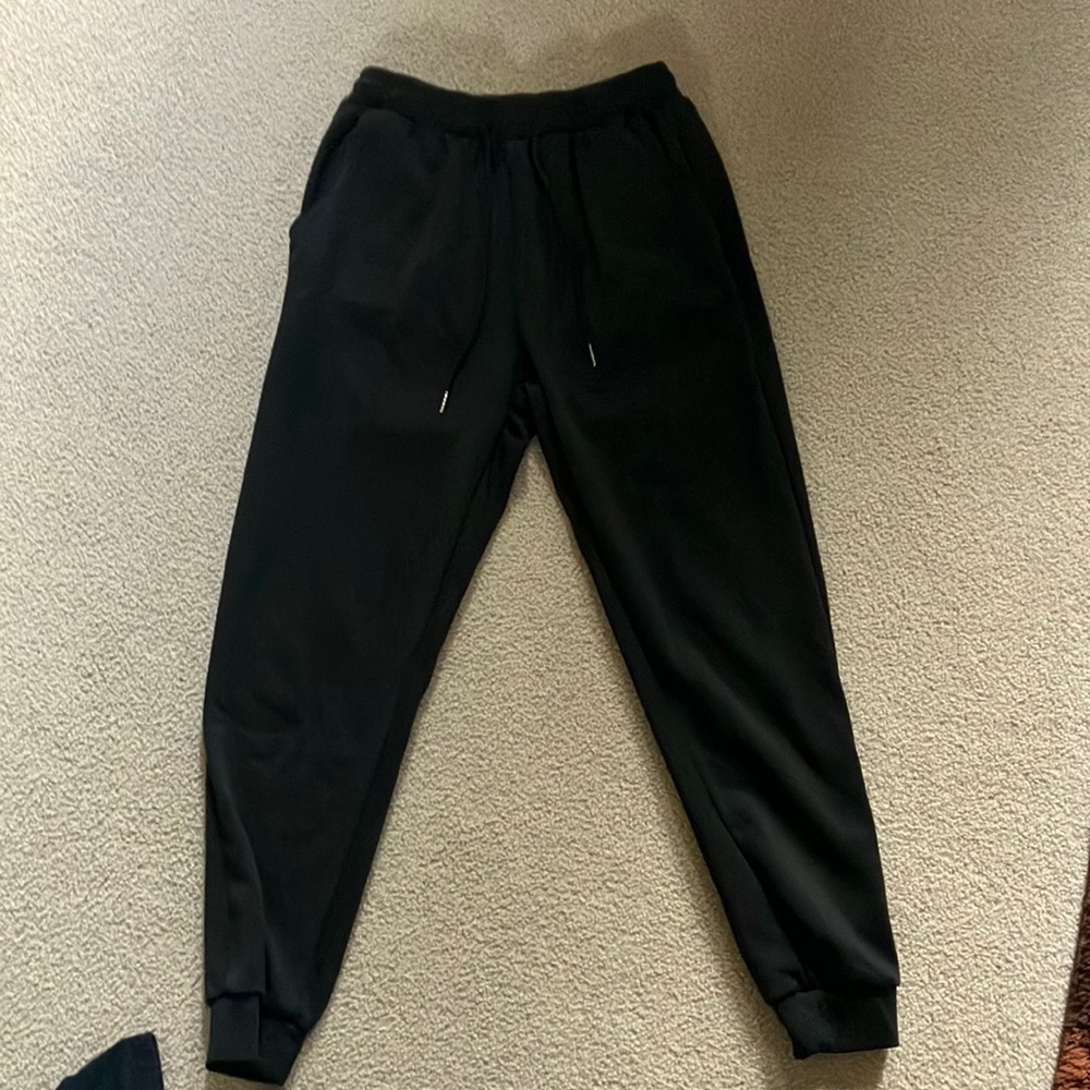 Black Joggers. Size S-M